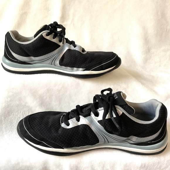 Silver Black BLOCH Mesh Trainer Dance Boost Comfort Sneakers Sz 11 - Picture 3 of 12
